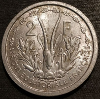 AFRIQUE EQUATORIALE FRANÇAISE - 2 FRANCS 1948 - KM 7 - Afrique Equatoriale Française (Cameroun)