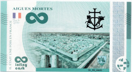 AIGUES-MORTES - Les Remparts De La Ville / INFINY CASH 2024 - Autres & Non Classés