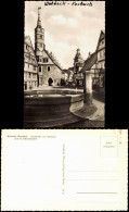 Korbach Korbach Waldeck Stechbahn Mit Rathaus Und St. Kilianskirche 1960 - Korbach