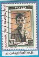 USATI ITALIA 1990 - Ref.0604 "GIORNATA DELLA FILATELIA" 1 Val. - - 1981-90: Used