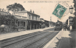 ¤¤   -  PARMAIN - ISQLE-ADAM   -   La Gare   -  Train, Chemin De Fer, Locomotive    -  ¤¤ - Parmain