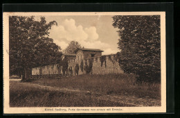 AK Kastell Saalburg, Porta Decumana Von Aussen Mit Bruecke  - Saalburg