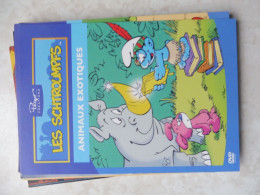 Cpm Bd  Carte Kaart  Smurf Schtroumpfs Animaux Exotiques Mnh Neuf ** Perfect Parfait Peyo - Fumetti