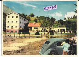 Sicilia-trapani-pian Della Battaglia Madonie Rifugio Marini Veduta Rifugio Auto Epoca Lancia Persone Fine Anni 60 - Autres & Non Classés