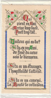 Pensées - Lot De 4 CARTES ( Avec Enveloppes )  21 X 12 - Calligraphie - Philosophie & Pensées