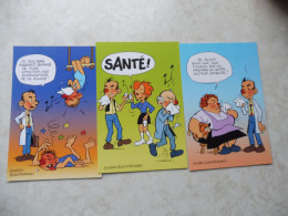 Cpm Bd  Carte Kaart Docteur Doktor Dokter Humour Casterman Mnh Neuf ** Perfect Parfait - Fumetti