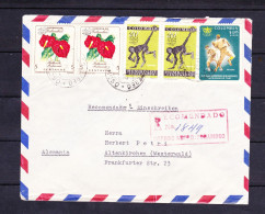 STAMPS-COLUMBIA-COVER-AIR MAIL-USED-SEE-SCAN - Colombie