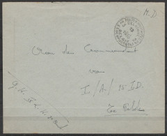 L. En S.M. (Service Militaire) Franchise - Càd POSTES MILITAIRES BELGIQUE 23/13 XII 1939 Du 4e L.K.-2e Ambulance Pour Co - Storia Postale