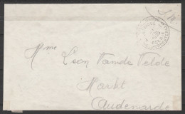 L. "Défense Terrestre Contre Aéronefs" Heverlee (au Dos) En S.M. (Service Militaire) Franchise - Càd POSTES MILITAIRES B - Lettres & Documents