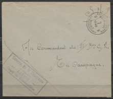 L. En S.M. (Service Militaire) Franchise - Càd POSTES MILITAIRES BELGIQUE 9/9 I 1940 - Cachet [Caserne De La Chartreuse  - Lettres & Documents