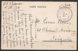 CP En S.M. (Service Militaire) Franchise - Càd POSTES MILITAIRES BELGIQUE 7/10 IX 1939 Du 7e Régiment D'Artillerie D'Arm - Lettres & Documents
