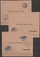 Finlande - 6 Lettres Poste Militaire - Postisiirtokonttori Bureaux De Campagne N° 28, 36, 31, 38, 39 - 1942 (Feldpost) - Militaires