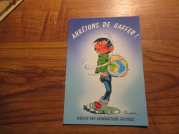 CP Gaston Lagaffe Par Franquin - Fumetti
