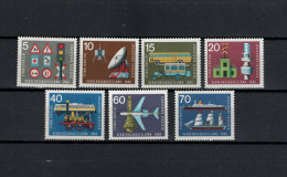 Germany 1965 Space, Traffic Exhibition Set Of 7 MNH - Europa