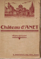 N°1041 Z -carnet Château D'Anet  -dépliant 12 Cartes- - Kastelen