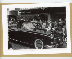 DE GAULLE  En Visite à  Reims  DANS SA VOITURE  PRESIDENTIELLE 1963 - Berühmtheiten