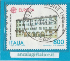 USATI ITALIA 1990 - Ref.0612A "EUROPA CEPT" 1 Val. - - 1981-90: Oblitérés