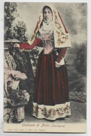 SARDEGNA CARTOLINA  COSTUME DI NULVI - Sassari