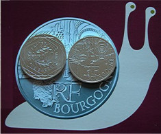 PIÈCE DE 10 EUROS ARGENT MONUMENTS DES RÉGIONS "BOURGOGNE" 2011 - (SCANN AVERS ET REVERS)_NUMI8A - Frankreich