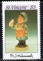 Figurines En Céramique De M. J. Himmel : Le Facteur - St.Vincent (1979-...)