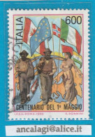 USATI ITALIA 1990 - Ref.0614 "CENTENARIO DEL 1° MAGGIO" 1 Val. - - 1981-90: Oblitérés