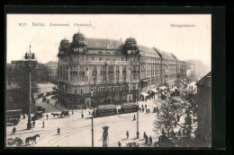 AK Berlin, Potsdamerplatz Mit Strassenbahn, Fürstenhof Und Königgrätzerstrasse  - Tramways