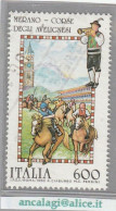 USATI ITALIA 1990 - Ref.0615 "FOLCLORE ITALIANO: MERANO" 1 Val. - - 1981-90: Afgestempeld