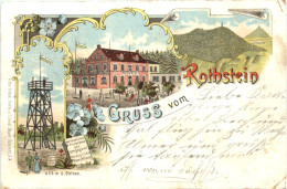 Sohland Am Rotstein - Gruss Vom Rothstein - Litho - Reichenbach I. Vogtl.