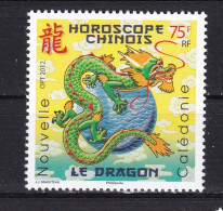 NEW CALEDONIA-2012-,HOROSCOPE-DRAGON--MNH. - Astrology