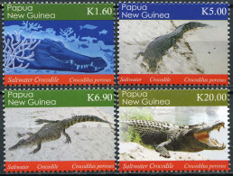 PAPUA NEW GUINEA - 2020 - SET OF 4 STAMPS MNH ** - Saltwater Crocodile - Papua New Guinea