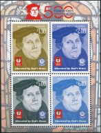 PAPUA NEW GUINEA - 2017 - M/S MNH ** - 500th Anniversary Of The Reformation - Papúa Nueva Guinea