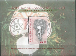 PAPUA NEW GUINEA - 2011 - S/S MNH ** - Victory Dance. Baining Fire Dancer - Papúa Nueva Guinea