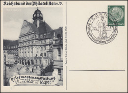 PP 127 Briefmarkenausstellung Kurhessen-Thüringen Passender SSt KASSEL 22.5.1937 - Philatelic Exhibitions