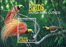 PAPUA NEW GUINEA - 2017 - SOUVENIR SHEET MNH ** - Rare Birds Of Papua New Guinea - Papoea-Nieuw-Guinea