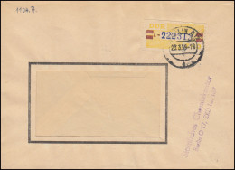25-L Dienst-B Billett Mit Kleiner Nummer 222313 Brief Chemiekontor BERLIN 1959 - Covers & Documents