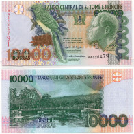 St Thomas Principe 10000 Dobras 2004 P-66 UNC - São Tomé U. Príncipe