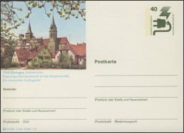 P120-d4/064 7110 Öhringen/Hohenlohe, Stadtansicht, ** - Cartes Postales Illustrées - Neuves