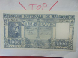 BELGIQUE 1000 FRANCS 1944 NEUF ! COTES:60-120-300 EURO (B.18) - 1000 Francos