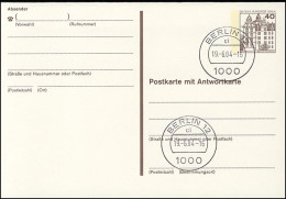 P 124 II - BuS 40/40 Pf Letterset  VS-O Berlin - Other & Unclassified