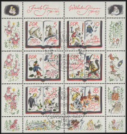 2987-2992 Märchen-Kleinbogen Grimm 1985, ESSt Berlin 26.11.85 - Used Stamps