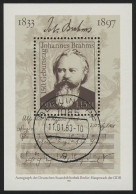 Block 69 Johannes Brahms 1983, Berlin ZPF ET-O 11.1.1983 - Gebraucht