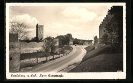 AK Landsberg A. Lech, An Der Neuen Bergstrasse  - Landsberg