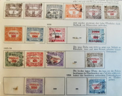 Magyar Service 1922-1923 Lot 16 Timbres - Dienstmarken