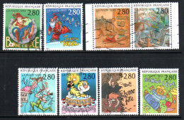 N° 2836/38,40,43/46 - 1993 - Used Stamps