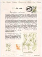 - Document Premier Jour LE LYS DE MER (Pancratium Maritimum) - NANTES 12.9.1992 - - Autres & Non Classés