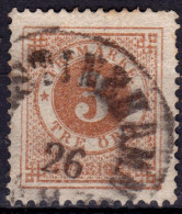Stamp Sweden 1872-79 3o Used Lot3 - Usati