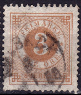 Stamp Sweden 1872-79 3o Used Lot6 - Usati