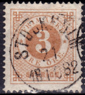 Stamp Sweden 1872-79 3o Used Lot21 - Usati