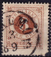 Stamp Sweden 1872-79 3o Used Lot25 - Usati