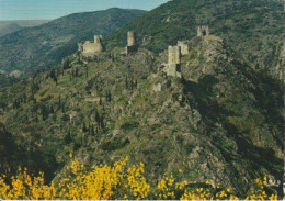 RUINES  DES  CHÂTEAUX  DE  LASTOURS -  C P M   ( 24/ 4 / 62  ) - Châteaux